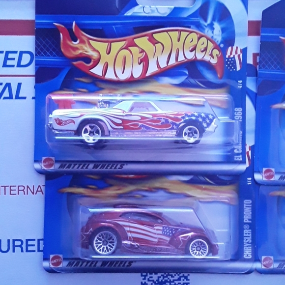Hot Wheels Star-Spangled European set - Picture 3 of 3